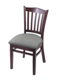 Holland Bar Stool Co. 3120 18 Chair with Dark Cherry Finish and Graph Alpine Seat
