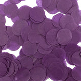 Wrapables 1 Round Tissue Confetti Party Decorations for Weddings, Birthday Parties, and Showers (Indigo)