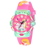 Shocknshop Analog 3D Pattern Flashing Light Music Kids Unisex Watch For Boys & Girls Perfect For 5-12 Years -Wch337