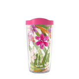Tervis Etta Vee Garden Glory Made in USA Double Walled Insulated Tumbler Travel Cup Keeps Drinks Cold & Hot, 16oz, Classic
