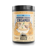 Earth Fed Muscle Morning Charge Vanilla Supernutrient Coffee Creamer with Lion's Mane - Collagen Peptides, Coconut Milk, Non-Dai