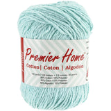 Premier Yarns 3813 Home Cotton Yarn, Solid Pastel Blue