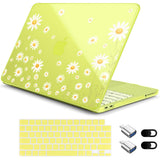 Loyrina for MacBook Neo 13 Inch Case 2026 Release Model A3404, Cute Floral Aesthetic 1.2 mm Ultra Slim Hard Shell Cover, 6in1