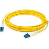 Addon 15M Lc To Lc Yellow Os2 Duplex Ofnr (RiserRated) Smf Fiber Patch Cable