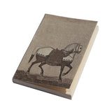 Dekulture Persian Horse 140Page Notebook Handmade Paper Notebook 140 Pages (125 Gsm), Softcover FlatLay Travel Journal & Dia