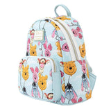 Loungefly Disney Winnie The Pooh Balloon Friends Womens Double Strap Shoulder Bag Purse