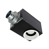 Panasonic WhisperRecessed Ceiling Mount Bathroom Exhaust Fan with Dimmable LED Light, 80 CFM, FV-08VRE2