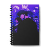 Zenithink Solo Leveling Wiro Journal Notebook | 80 Gsm Paper With 350Gsm Hard Cover | Single Ruled | Pages 160 | A5 Size | Wir