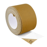 ABN Adhesive Sticky Back 120Grit Sandpaper Roll 23/4in x 20 Yards Aluminum Oxide Golden Yellow Longboard Dura PSA