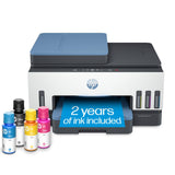 HP Smart Tank 7602 Wireless All-in-One Ink Tank Printer with 2 years of ink included,Print, scan, copy, fax, Best-for-home, Refi