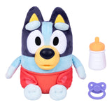 Bluey Care and Cuddle Soft Baby Toy Plush, 11 , Interactive Electronic Baby Plush Toy with 10 Different Sounds, Cuddly Soft To