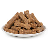 MON2SUN Dog Treats 2 Inch Chicken & Oat Treats with Peanut Butter, Crunchy Biscuits for Small Dogs, Training Rewards, 10.6 oz (3