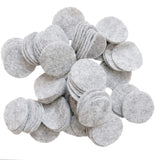 Playfully Ever After Charcoal Gray Craft Felt Circles (1.5 Inch 94pc)