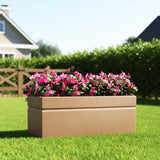 Go Hooked Recta 30X12 Inch Large Planter Pot | Big Size Outdoor & Indoor Pot For Plants | Modern Design, Lightweight & Durable R