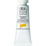 Winsor & Newton Designers Gouache, 14 ml (0.47oz) tube, Permanent Yellow Deep