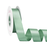 Laferri Double Faced Sage Green Satin Ribbon,1 X 25 Yards,Fabric Ribbon Use for Gift Wrapping DIY Craft Floral Bouquets Wedding