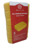 All Purpose Sponge, Heavy Duty, Ultra Performance, Extra Large 7.5 x 5.5 x 1.875 (6 Pack)