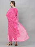 Gosriki Women'S Cotton Blend Straight Printed Kurta With Pant & Dupatta (Doremi Baby Pink-Gs_L_Baby Pink_Large),Baby Pink,,B0D73W35NS