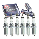 6 pc NGK Iridium IX Spark Plugs compatible with Nissan Xterra 4.0L V6 2005-2015
