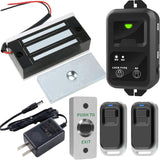 UHPPOTE 130lb Electric Magnetic Door Lock with Remote Control Kit System for Drawer, Cabinet, Cupboard, Locker Lock, Wardrobe Lo