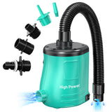 MAACOULD Electric Air Pump for Inflatables: Air Mattress Pump for Pool Floats Boat Balloons for Quick-Fill Inflator/Deflator - 4