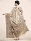 Sugathari Womens Banarasi Saree Pure Kanjivaram Silk Saree (Sam Pari-147 Chicku)