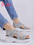 Shoetopia Women'S Sandal-8 Kids Uk (Girls-Milton-Grey)-Eu41,Grey,8,B0D4VQCHZ9
