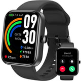 TOZO S3 Smart Watch (Answer/Make Call) Bluetooth Fitness Tracker with Sleep Monitor, IP68 Waterproof 1.83 Inch HD Color for Men