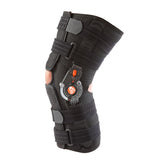 Breg Recover Knee Brace, Long, Airmesh, Open Back, Wraparound (XLarge)