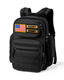 MIRACOL Mens Tactical Diaper Backpack: Waterproof Military-Grade 900D Polyester with MOLLE Webbing - Insulated Pockets for Activ