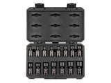 TEKTON 3/8 Inch Drive 6-Point Universal Joint Impact Socket Set with Case, 15-Piece (1/4-1 in.) | SID97301