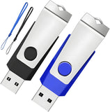 1GB Flash Drive 2 Pack, Wooolken USB 2.0 Thumb Drives Memory Stick