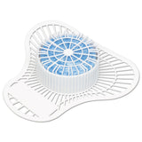 BGD Nonpara Urinal Screen, Lasts 30 Days, White, Evergreen Fragrance, 12/Box (660)