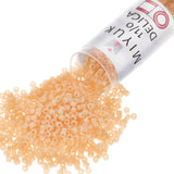 Miyuki Delica Seed Beads - Size 11/0 (1.6 mm), DB2351, Opaque French Vanilla, 7.2 g, Approx. 1440 Beads, Made in Japan