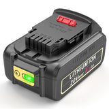 8000mAh Battery Replacement for Dewalt 20V Max Lithium Ion Compatible with Dewalt Batteries DCB205 DCB206 DCB207 DCB204 DCB201 D