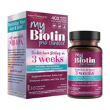 Purity Products MyBiotin ProClinical - Thicker Hair Starting in 3 Weeks & Fights Wrinkles - MB40X Patented Biotin Matrix w/Astax
