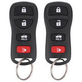Vurkcy Keyless Entry Remote Control Car Key Fob Compatible with Infiniti EX35 FX35 FX45 I35 G35 QX56, Nissan Altima Armada Maxim
