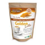 NORTH AMERICAN HERB & SPICE Triple Spice Golden Latte - 4.6 oz. - Turmeric Milk Drink Mix - Supports a Healthy Digestive Respons