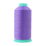 Mandala Crafts Size 46 210D T45 Bonded Nylon Thread - Lilac 2843 YDs Tex 45 Heavy Duty Sewing Threads for Leather, Jeans, Weavin