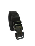 Usl MenS Nylon Canvas Autolock Buckle Free Size Belt (Free Size, Black 60B)
