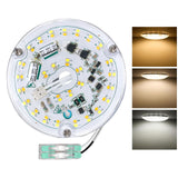 4 Inch Ceiling Fan LED Light Replacement, 18W 2100LM 3CCT 3000K 4500K 6000K, LED Ceiling Fan Light Kit, Round Light Engine Retro