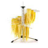 OVENTE Collapsible Pasta Drying Rack with BPA-Free Acrylic Rods, Homemade Fresh Spaghetti Noodle Dryer, Compact Pasta Stand Hang