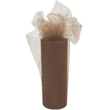 Light Brown Tulle Spool 12 Inch x 100 Yards for Tulle Decoration