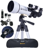 SpectrumOI TourStar 70 AZ Telescope for Adults Astronomy Gifts, Travel Telescope for Camping - Premium Refractor 70mm Aperture w