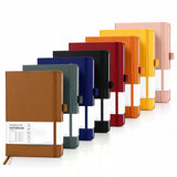 PAGELYST Blank Journal Notebook, 200 Pages, 8 Pack, A5 Medium 5.7'' x 8.3''