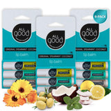 All Good Organic SPF15 Lip Balm - Hydrating Lip Care with Olive Oil, Beeswax, Calendula, Lavender, Vitamin E - Lip Moisturizer w