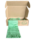BioBag (USA), The Original Compostable Bag, 2.6 Gallon, 100 Total Count, 100% Certified Compostable Kitchen Food Scrap Bags, Kit