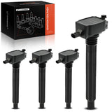 A-Premium 4PCS Ignition Coil Packs Compatible with Chrysler, Dodge, Fiat & Jeep Vehicles - L4 2.4L - 200 2015-2017, Dart 2013-20