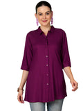 Libas Women'S Straight Tunics (58223_Wine