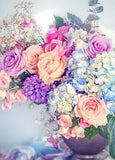 5D Colorful Flowers Diamond Art Kit for Adults, 12x16 Inch Vibrant Multi-Color Floral Painting with Canvas, DIY Full Drill Gem D